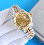 Swiss Quality Copy Rolex Datejust in 28mm Champagne Gold Jubilee watch